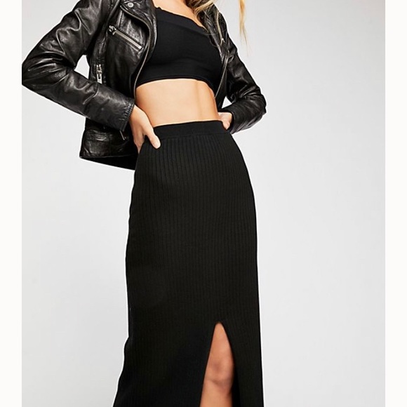 Free People Skyline Midi Skirt - Picture 3 of 6